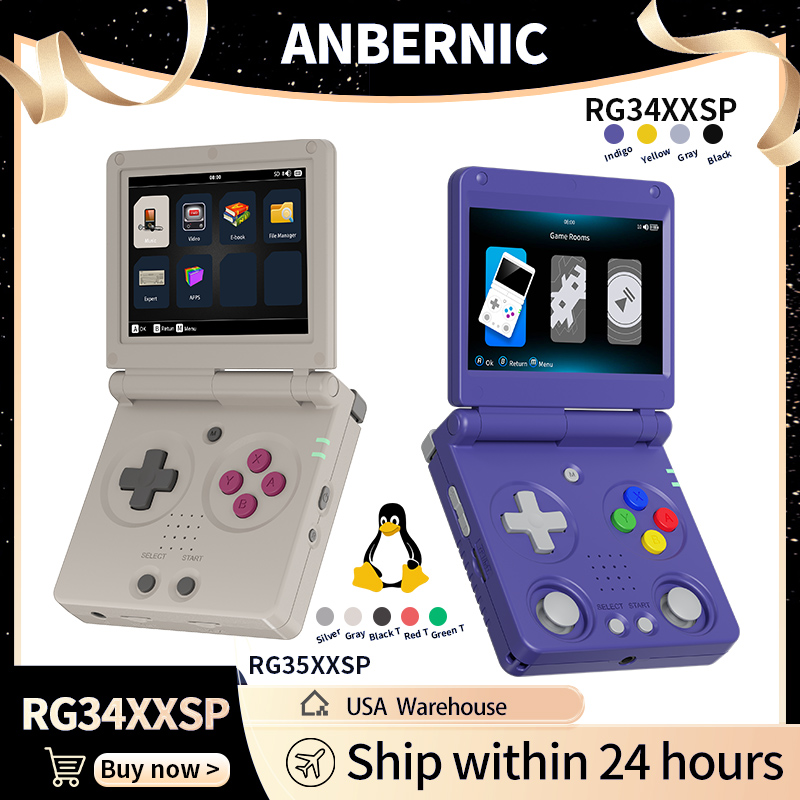 Anbernic RG34XXSP RG35XXSP Fli - Retro Gaming Kiosk avaliação e preço