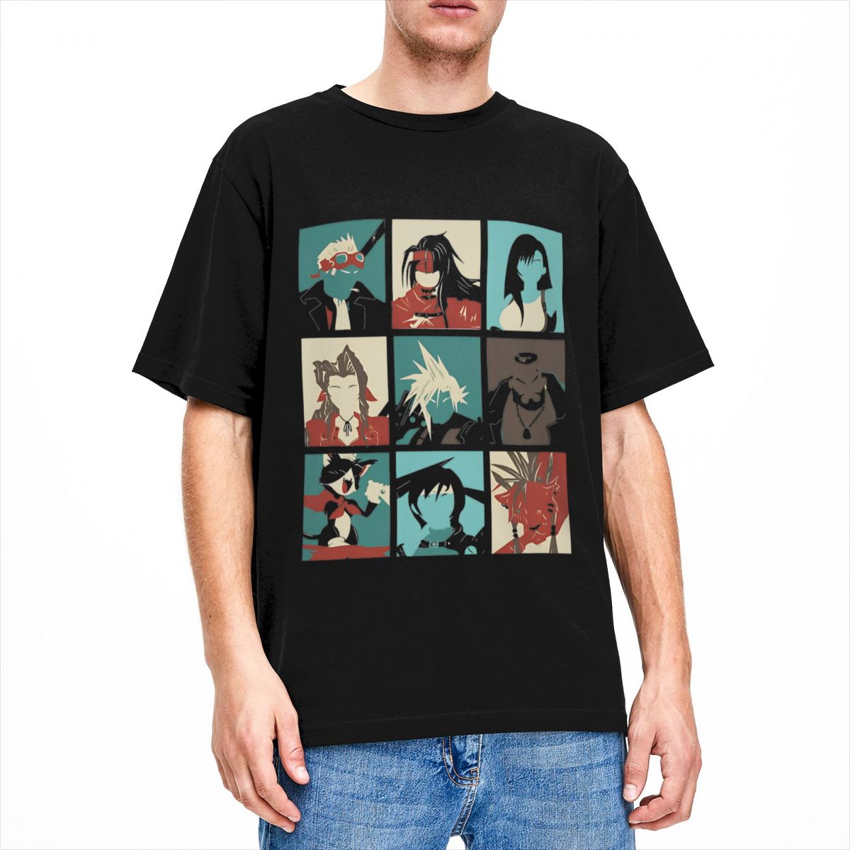 Men's Fantasy Final 7 Retro Co - Retro Gaming T Shirt avaliação e preço