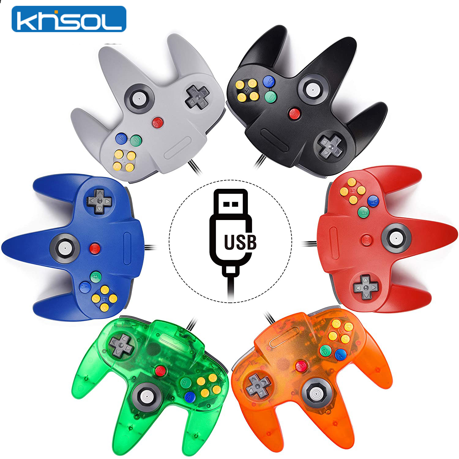 N64 controlador clássico usb c - Retro Gaming N64 avaliação e preço